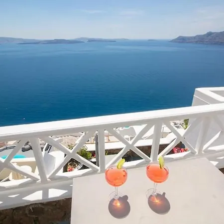 Villa Luxury Santorini Cozy 1 Bedroom Indoor Plunge Pool Caldera View Oia Tholos (Santorini)