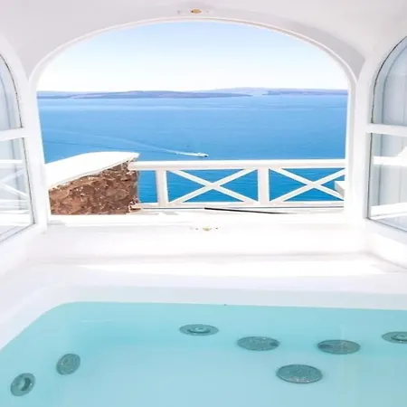 Villa Luxury Santorini Cozy 1 Bedroom Indoor Plunge Pool Caldera View Oia Tholos (Santorini)
