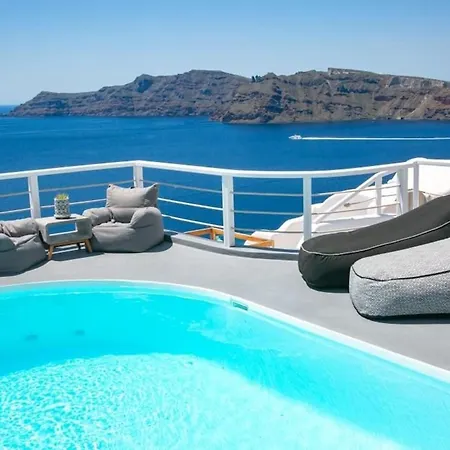 Villa Luxury Santorini Cozy 1 Bedroom Indoor Plunge Pool & Caldera